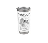 Navier Stokes Equation Physics Math Teacher Nerdy Science Stainless Steel Insulated Tumbler