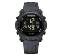 NAVIFORCE Men Sports Waterproof Digital Watches with Stopwatch Alarm Rubber Strap Wristwatch for Women