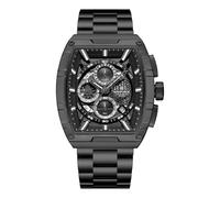 NAVIFORCE Outdoor Sports Watches for Men Luxury Casual Wristwatch Fashion Quartz Clocks Stainless Steel Strap Watches (Black)