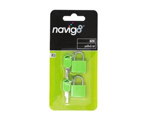 Navig8 Mini Padlock Set 2Pk One Colour (One Size)