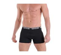 Navigare Men's 573/E (pacco da 6) Boxer Shorts, Black, Large (Sizes:5) (Pack of 6)