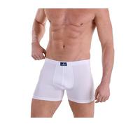 Navigare Men's 573 Boxer Briefs (Pack of 6), White, Medium