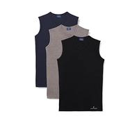 Navigare Men's 575 Sports Underwear (Pack of 3), Multicolore (Grigio/ Nero/ Navi), X-Large