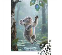 Navigate Through The Beauty of Koala - A 1000 Piece Wooden Puzzle for Ages 15 to 55 - Engaging, Educational, Entertaining