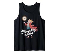 Navigating Chaos Artful Design Tank Top