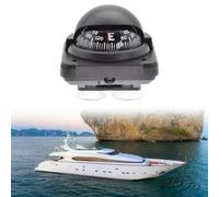 Navigation Compass for Marine Boat Car Truck RV Use - ABS Plastic Housing with Pivoting Bracket and for Night Vision for dial for Hiking