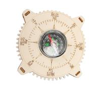 Navigation Compass Kit - Wooden Craft Tool, Educational Tool | Experimental Geography Equipment, Lightweight Classroom Material, Home Learning Material, Project
