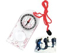Navigation Compass Orienteering Compass, Ranger Compass Boy Scout Compass Hiking Navigation with Adjustable Declination for Explorer Hiking Map Reading and Navigation,Outdoor Survival