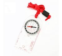 Navigation Compass - Waterproof Multifunctional Map Reading Compass with Map Ruler, Magnifier & Adjustable Lanyard | Compact for Hiking, Exploring & Outdoor Adventures (Beginner-Friendly)