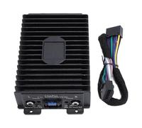 Navigation DSP Amplifier Box, Car Stereo Host Speaker DSP Amplifier, High Power Sound Upgrade with 4X50W RMS at 2Ω, 4V Output for Android Radio Super Bass Subwoofer (Style A)