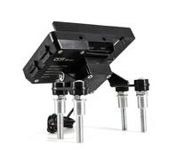 Navigation Holder Motorcycle GPS Navigation Plate Bracket For Y&amaha Tenere 700 T7 T700 XT 700 Z Handlebars Mobile Phone Holder Stand Mount Phone Mount(BLACK 1)