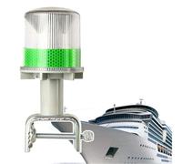 伟 祥 Navigation Lights Kit for Boats, Waterproof Marine Signal Lamp, Easy Install, Portable Clamp-On, 360° Boat Lighting Position Lights for Construction Traffic Dock Marine