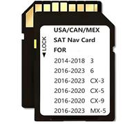 Navigation Memory Card Compatible with Maz*da 2016-2020 CX-5 / CX-9, 2014-2018 Maz*da 3, 2016-2023 Maz*da 6 / CX-3 / MX-5, Upgraded USA/CAN/MEX Maps