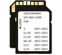 Navigation Memory sd Card Compatible with 2021-2023 Maz*da 3 / CX-5 / CX-9 / CX-30, 2022-2023 CX-50, 2022-2023 MX-30, USA/CAN/MEX Maps