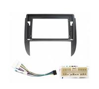 Navigation Panel Frame 2 Din Car CD DVD Frame Panel Radio Player Audio Fitting Adaptor Dash Facia Panel 9inch Fit For Chevrolet Aveo 2004-2010 Frame Dash Panel Trim(Frame Cable A 9 inch)