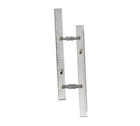 Navigation Parallel Ruler, Copper Acrylic Maritime Navigation Parallel Ruler Clear Scale Great Transparency for Drawing (450mm)