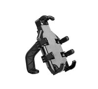 Navigation Plate Bracket Eight Claws Mobile Phone Holder for Motorcycle Scooter A&TV Bicycle E-Bike Cell Phone Bracket GPS Stand Bar(Black2)(Black2)