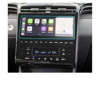 Navigation Protective Film For Hyundai For Tucson NX4 2021 2022 Car Navigtion Infotainment Tempered Glass LCD Screen Protective Film Sticker Dashboard Guard(For 10.25 inch)