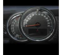 navigation Protector Film Compatible With Mini For Cooper 2021 2022 2023 Car GPS Navigation Film LCD Screen Tempered Glass Protective Film Anti-Fingerprint Film Refit ( Color : A speedometer film )