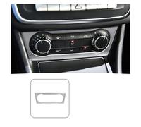 Navigation Screen Film Car Styling Center Console Air Conditioning Frame Decoration Cover Trim For CLA For GLA A B Class C117 X156 W176 W246(Silver)