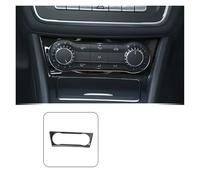 Navigation Screen Film Car Styling Center Console Air Conditioning Frame Decoration Cover Trim For CLA For GLA A B Class C117 X156 W176 W246(Black)