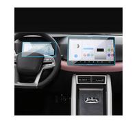 Navigation Screen Protector For BYD For Yuan UP 2024 2025 12.8" Navigation Screen Tempered Film For Car Dashboard Scratch Protector(Navigation Film 12.8"+instrument Film)