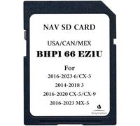 Navigation SD Card Latest GPS Map Update | Compatible with CX-5/CX-9(2016-2020), CX-3/6/MX-5(2016-2023), 3(2014-2018) | Map for USA/CAN/MEX