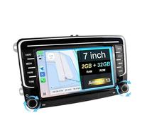 Navigation System 7 inch Car Stereo 2 Din Carplay Android Auto Radio for Volkswagen for golf 5 6 for passat B6 B7