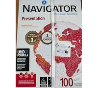 NAVIGATOR 100gsm A4 Presentation Paper - White,pack of 5