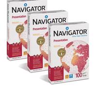 Navigator A3 Presentation 100gsm Reams Copier Paperwhite Printer Office Copy