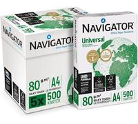 Navigator Universal 80gsm A4 Paperwhite 1000 Sheets Copier Printing Laser Inkjet