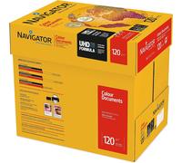Navigator A4 Colour Documents Printer Paper White 120gsm Box of 8 reams