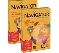 Navigator Colour Documents Paper Ultra Smooth 120gsm A4 White Ref NAV0330 [250 Sheets]