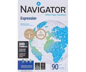 Navigator Expression A4 White Paper - 90gsm, 500 Sheets - High-Performance Premi