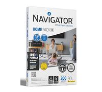 Navigator Home Pack - A4 Printer Paper - Multi-Purpose Printer Paper - Photocopier Paper - White - 90gsm - 200 Sheets