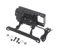 Navigator Mount Motorcycle Phone GPS Navigation Plate Bracket For BMW G650GS G 650 GS 2011-2018 Mobile Phone Stand Holder Mount Supporter Smartphone Holder(Black 1)