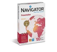 Navigator Nav 1024 Presentation Paper 100 Gsm, 500 Sheets Per Ream A 3, White