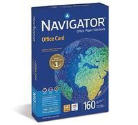 Navigator Office Premium Card High Quality 160gsm A4 Bright White - Ref PCO160F1 [250 Sheets] - Very Good