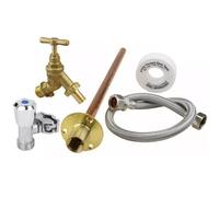 Navigator Outdoor Garden Diy Tap Kit, Self Cutting Bib Tap Easy Fit Through The Wall