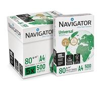 Navigator Universal A4 80gsm Paper - Box of 5 Reams (5x500 Sheets)
