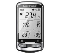 Navihood L4 Entry Level GPS Bike Computer Wireless, Laminated 2.3" Screen, Ultra Thin and Lightweight, IPX7 Waterproof, Bluetooth ANT+ Cycling Computer