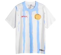 Navinder Nangla Men's Arj&Tina Football Jersey Blue/White Medium