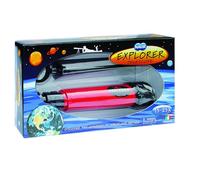 Navir Explorer Telescope with Tripod, Red, Medium