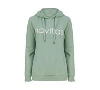 Navitas Women’s Fishing Hoodie - Slim Fit Light Green Pullover Hooded Sweatshirt, Super Soft Cotton Blend Angling Apparel with Kangaroo Pocket & Double Layered Hood, Pastel Green