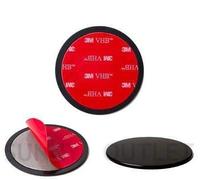 Navitech 80mm (TWIN PACK) in Car Adhesive Universal Dash Disc For Windscreen Suction Cups Compatible With Garmin DriveSmart 86 GPS Sat Nav