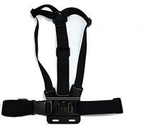 Navitech Adjustable Elastic Body Harness Strap = Compatible With The GoExtreme Enduro Black Action Camera
