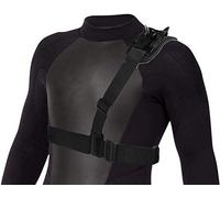 Navitech Adjustable Elastic Shoulder Strap Harness Compatible with The EKEN V9s Black Action Camera