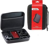 Navitech Black Action Camera Hard Case - Compatible With REMALI CaptureCam 4K Action Camera