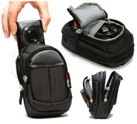 Navitech Black Compact Camera Case Compatible with Olympus Pen E-P7 Camera