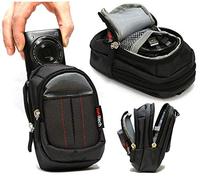 Navitech Black Compact Camera Case Compatible with Canon PowerShot SX170 is 16.0 MP Digital Camera